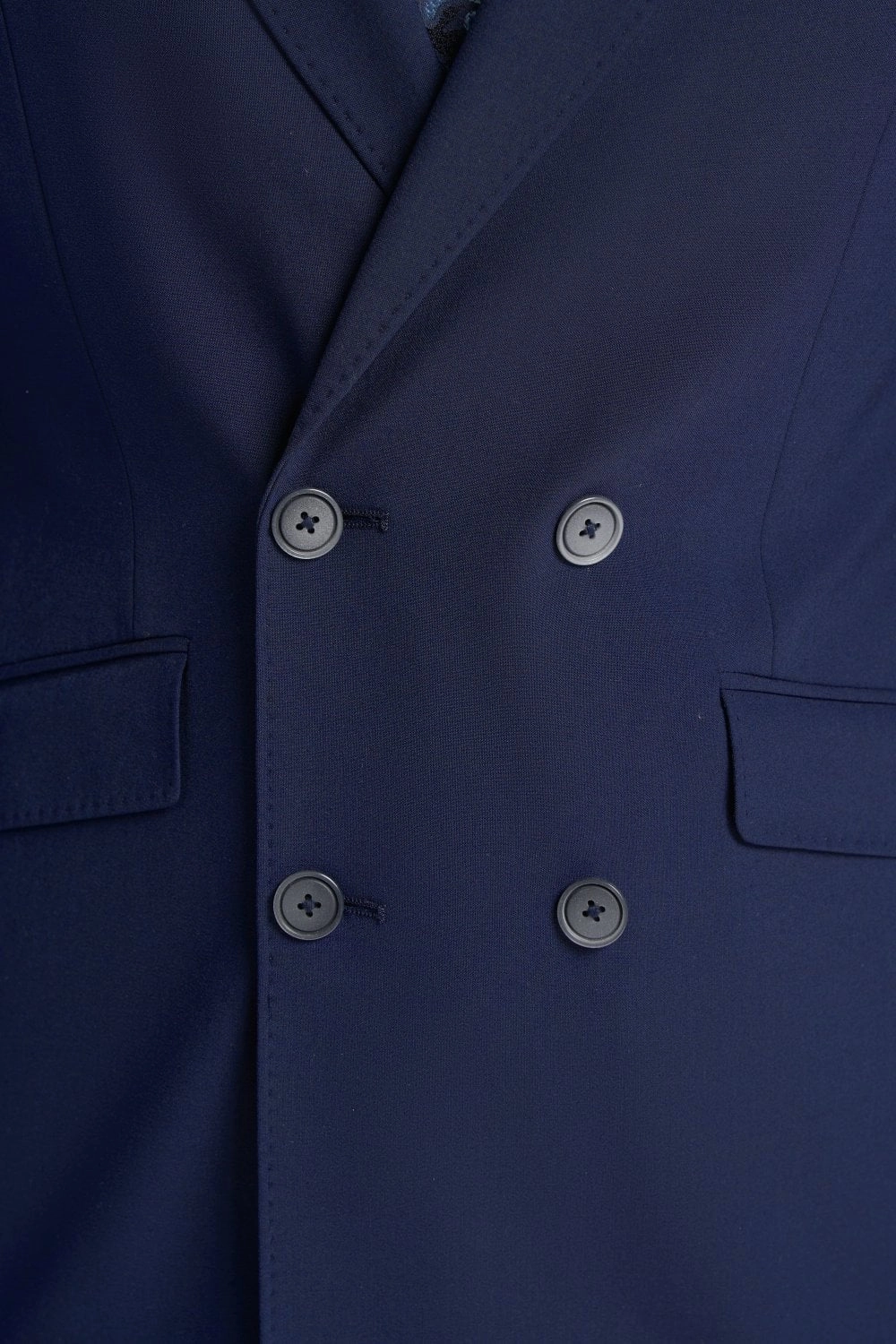 2-Piece Suit - Double Breasted - Cavani Victorious Navy Suit 2pc