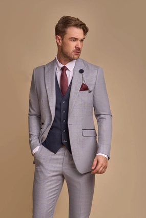 3-piece suit Cavani Caridi Sky blue Mix and Match