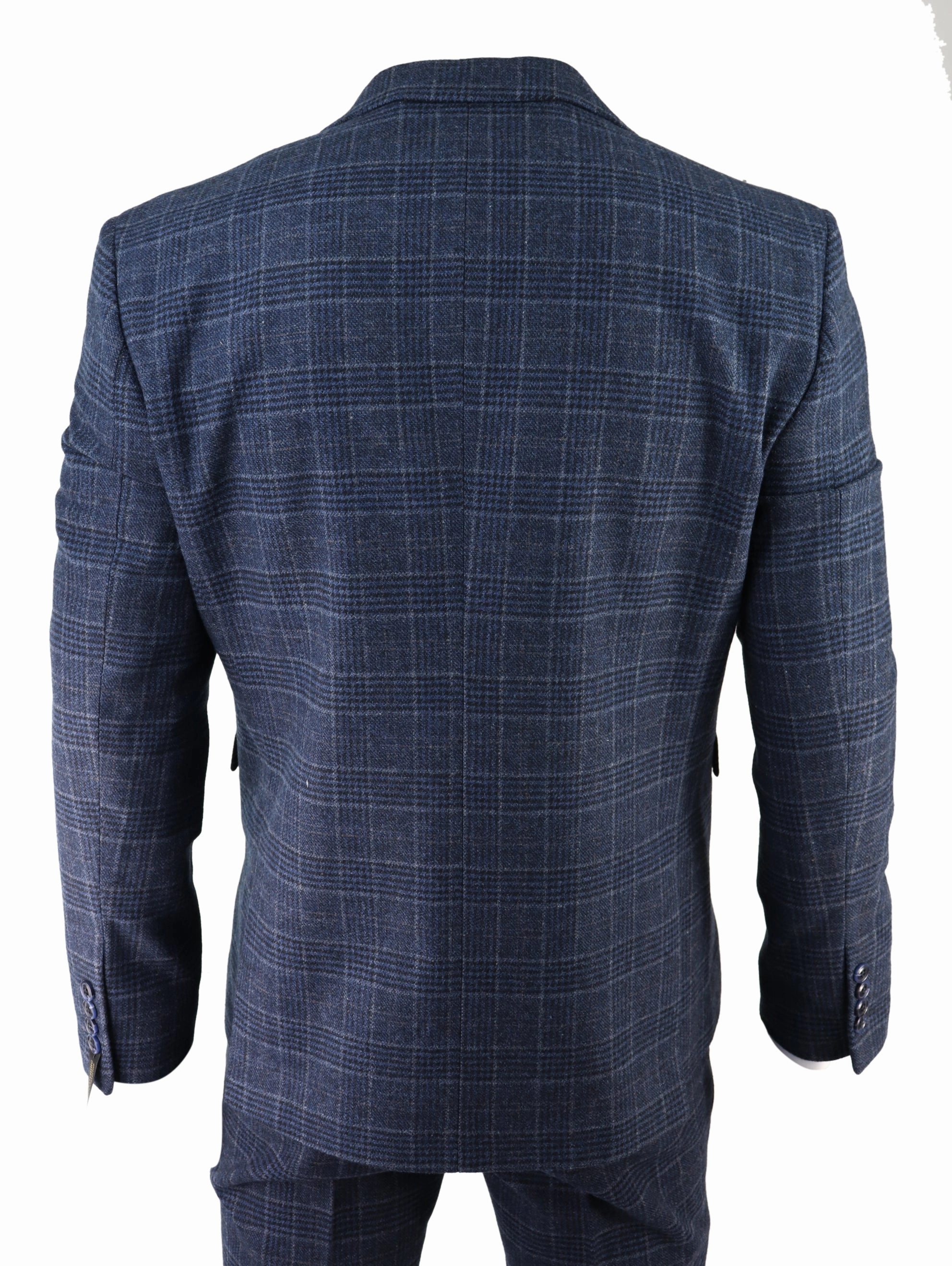 AK-13 Herringbone Tweed 3 Piece Suit