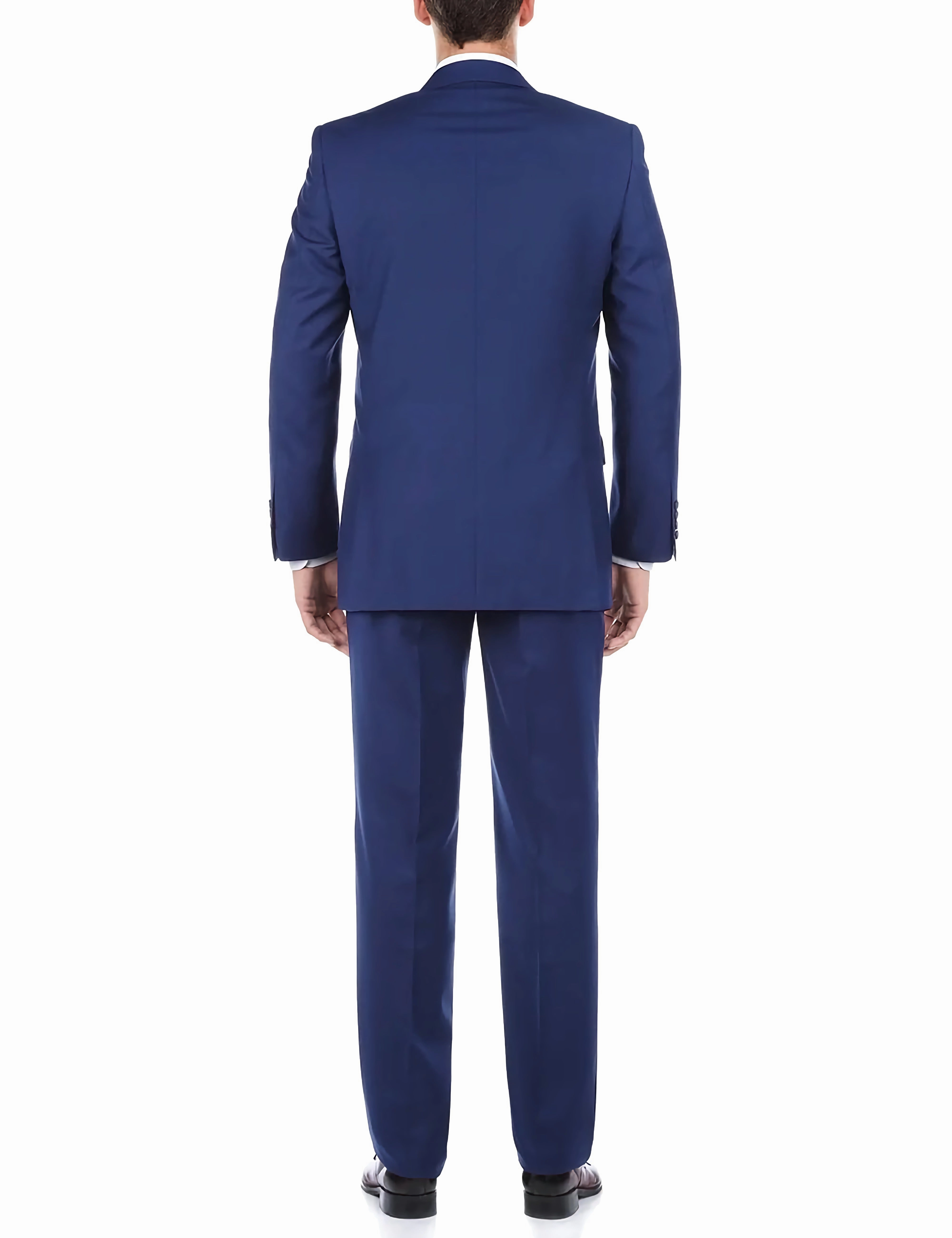Classic 2 Piece Suit 2 Buttons Regular Fit In Blue