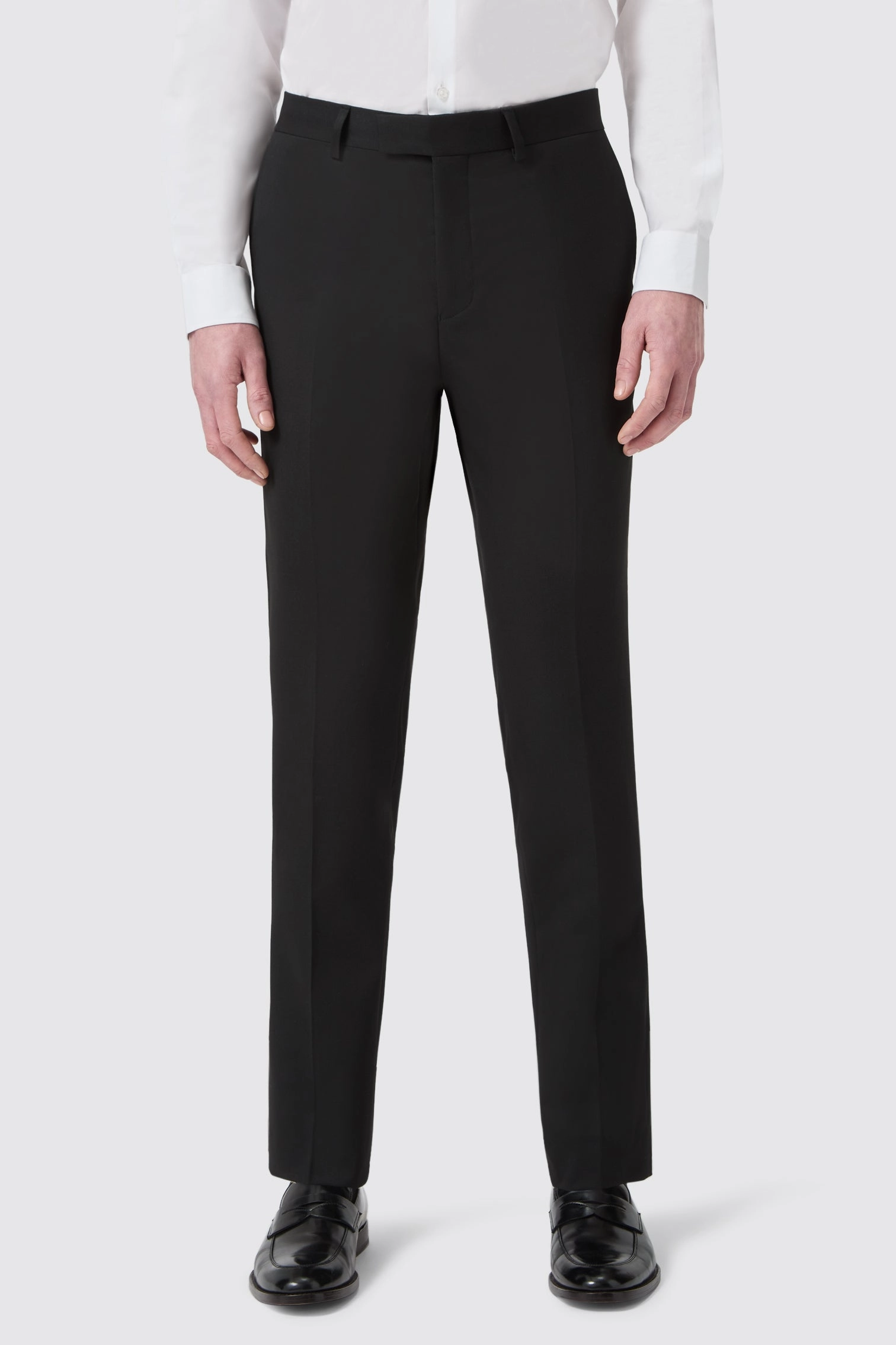 Ellroy Tailored Fit Black Suit