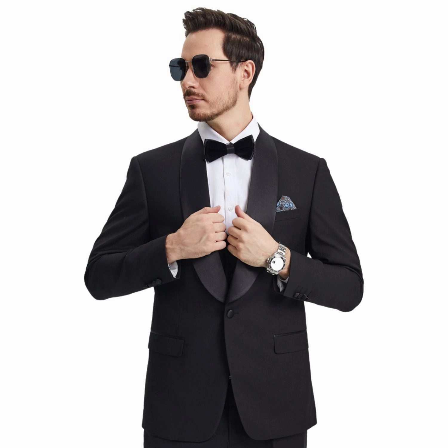 Ganymede Collection: Stacy Adams Black Tuxedo
