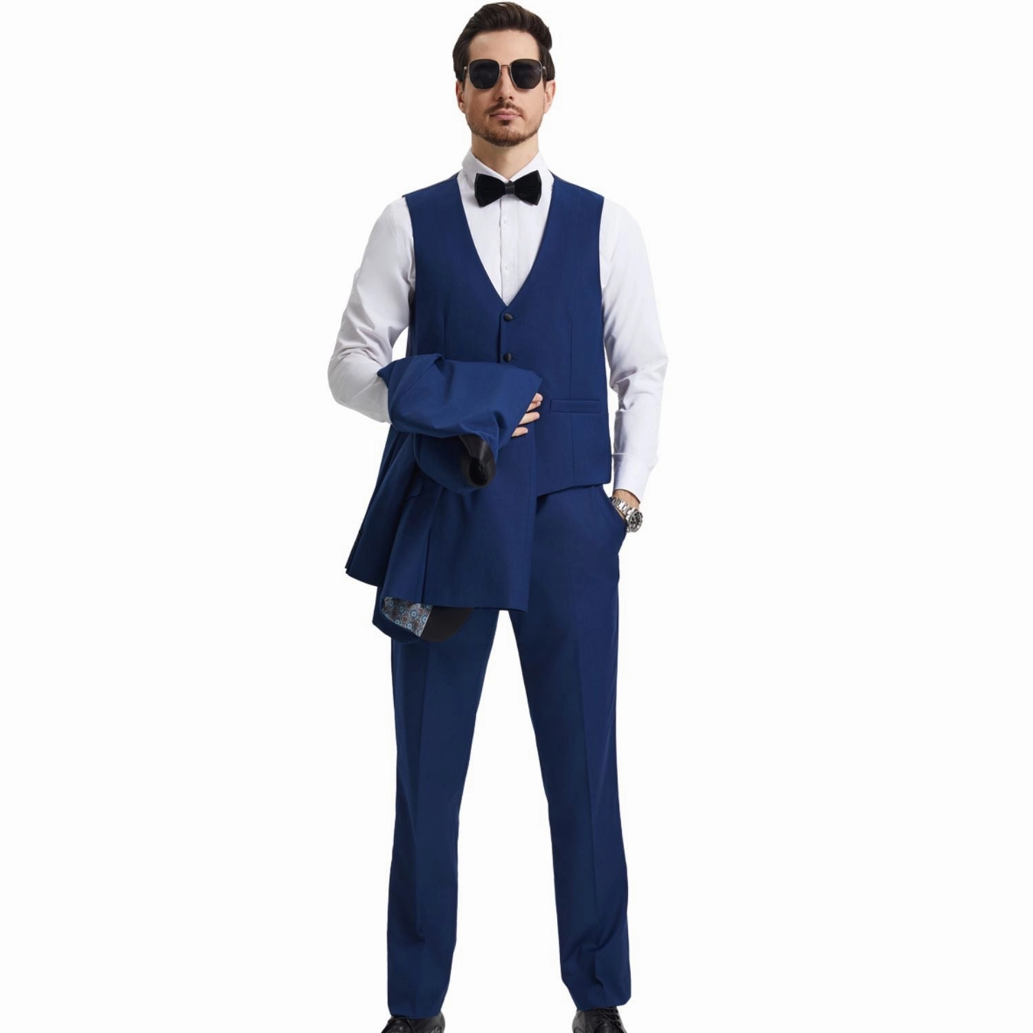 Ganymede Collection: Stacy Adams Indigo Tuxedo