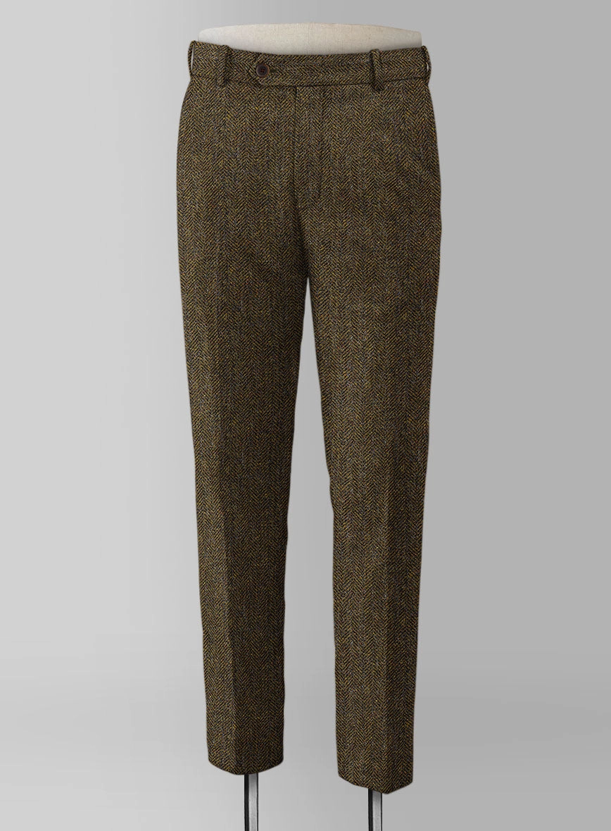 Haberdasher Mustard Brown Tweed Suit