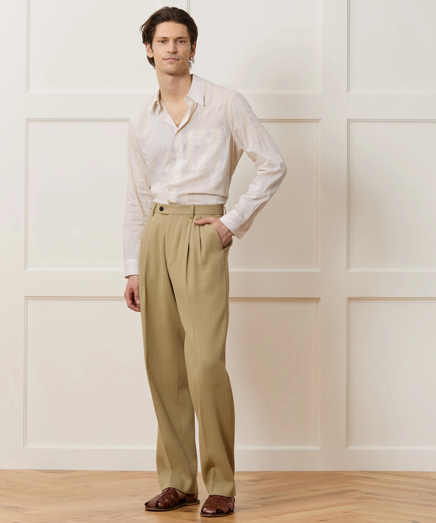 Italian Cotton Crepe Wythe Suit