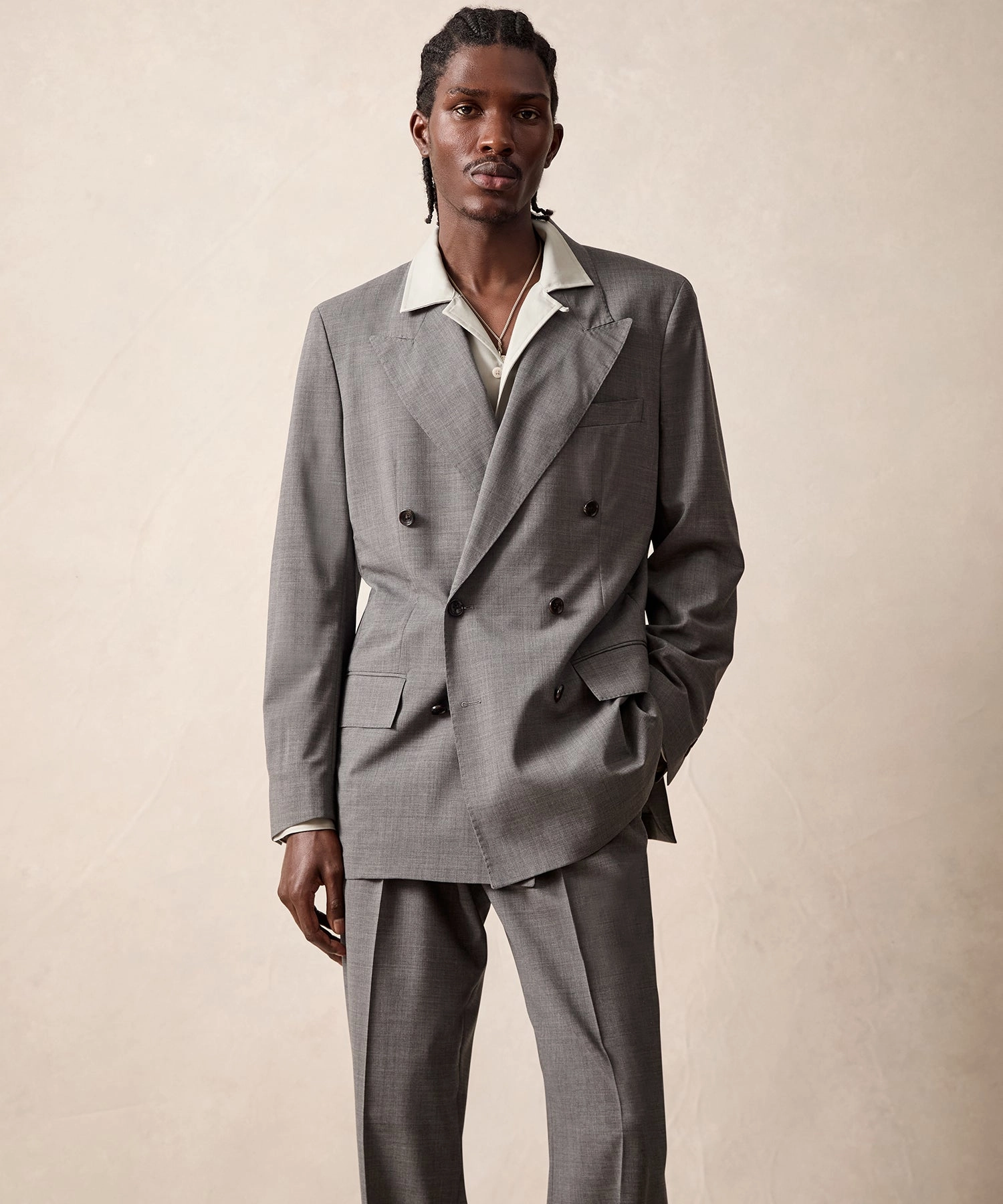 Italian Tropical Wool Wythe Suit