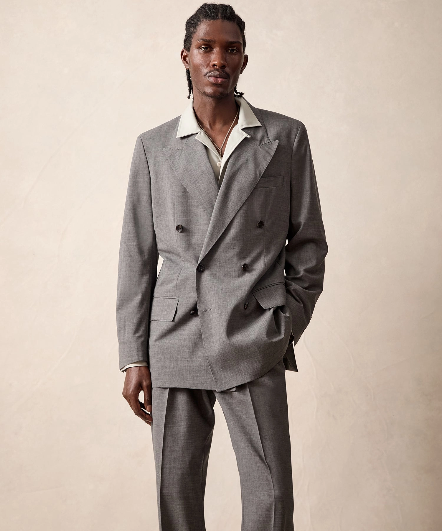 Italian Tropical Wool Wythe Suit