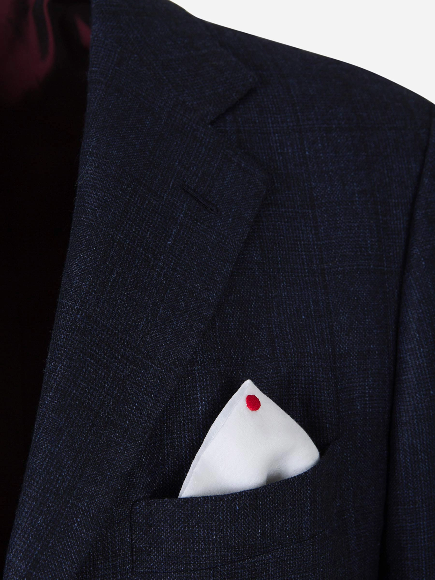 Kiton Single-Breasted Checked Suit
