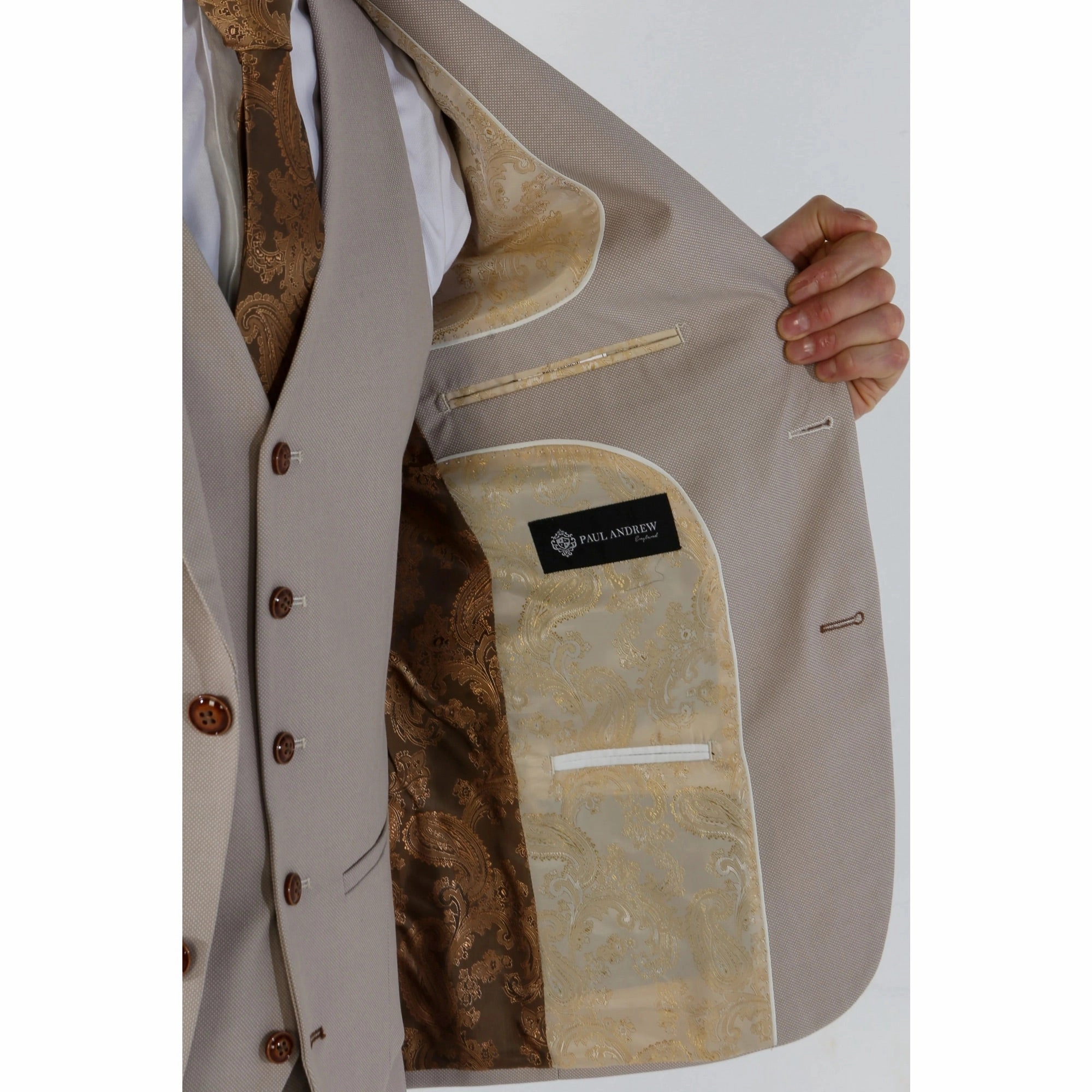 Mayfair 3 piece Grooms Suit