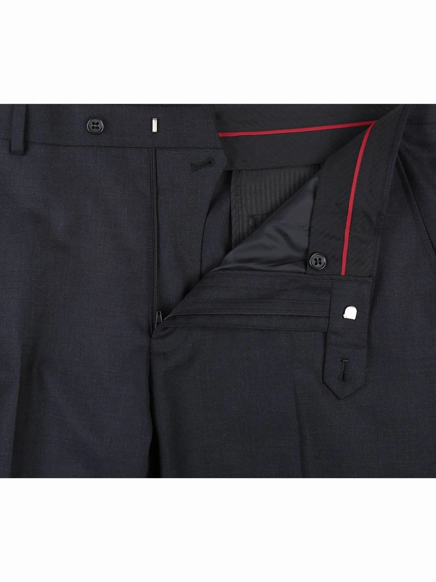 Men's 2-Piece Notch Lapel 100% Wool Suit