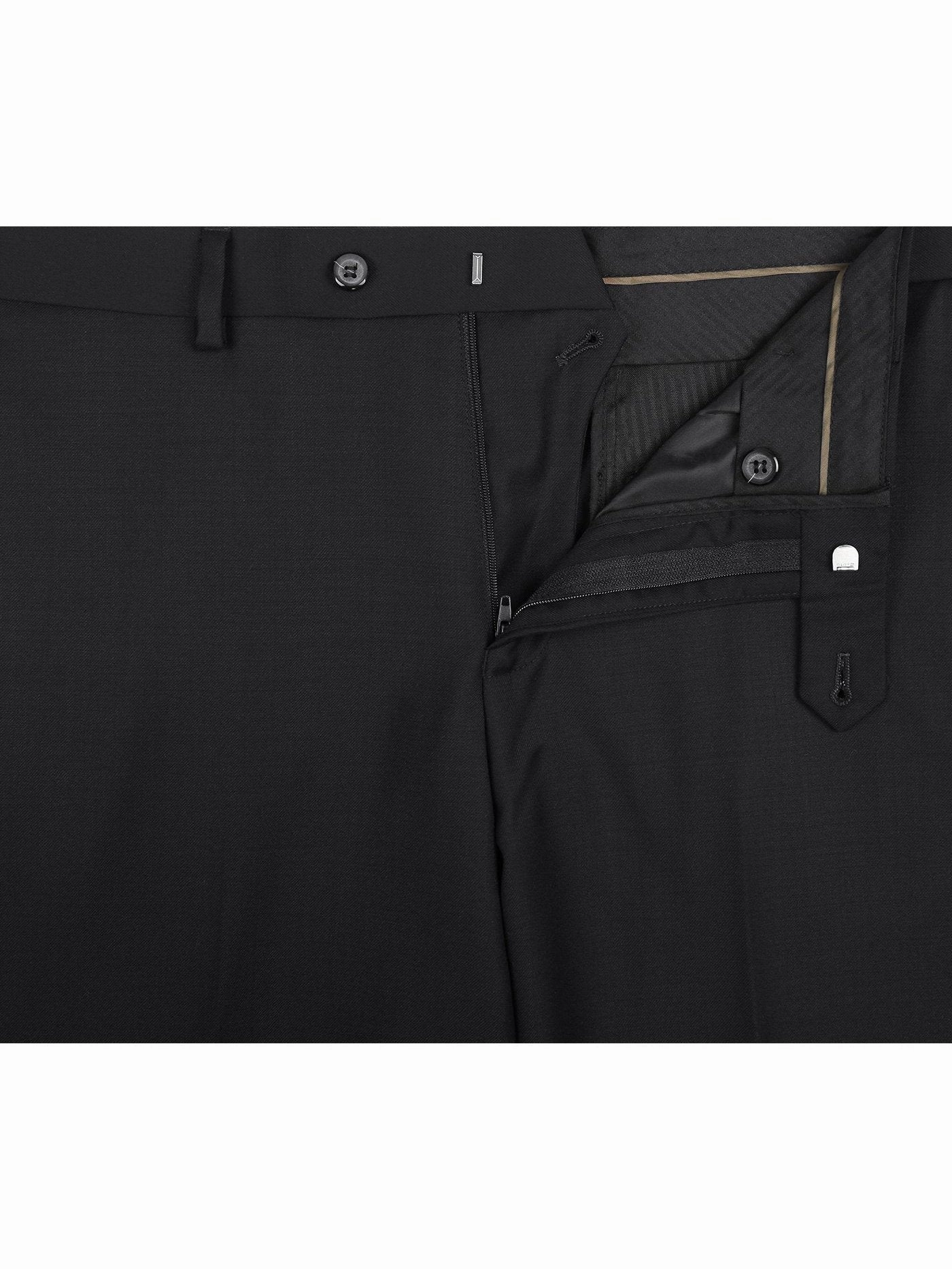 Men's 2-Piece Notch Lapel 100% Wool Suit