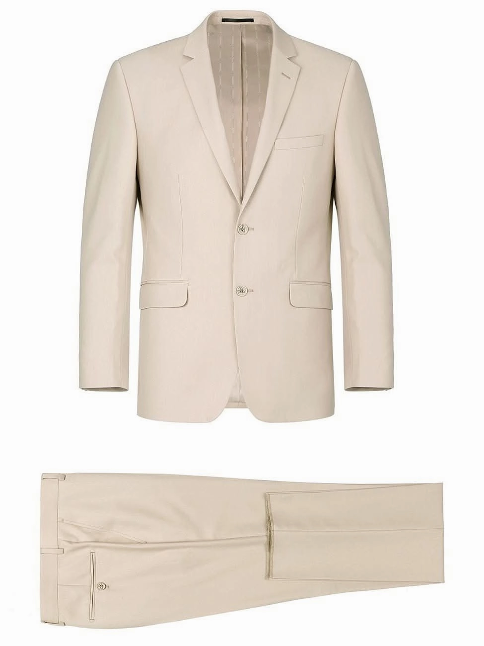 Men's 2-Piece Single Breasted Notch Lapel Suit