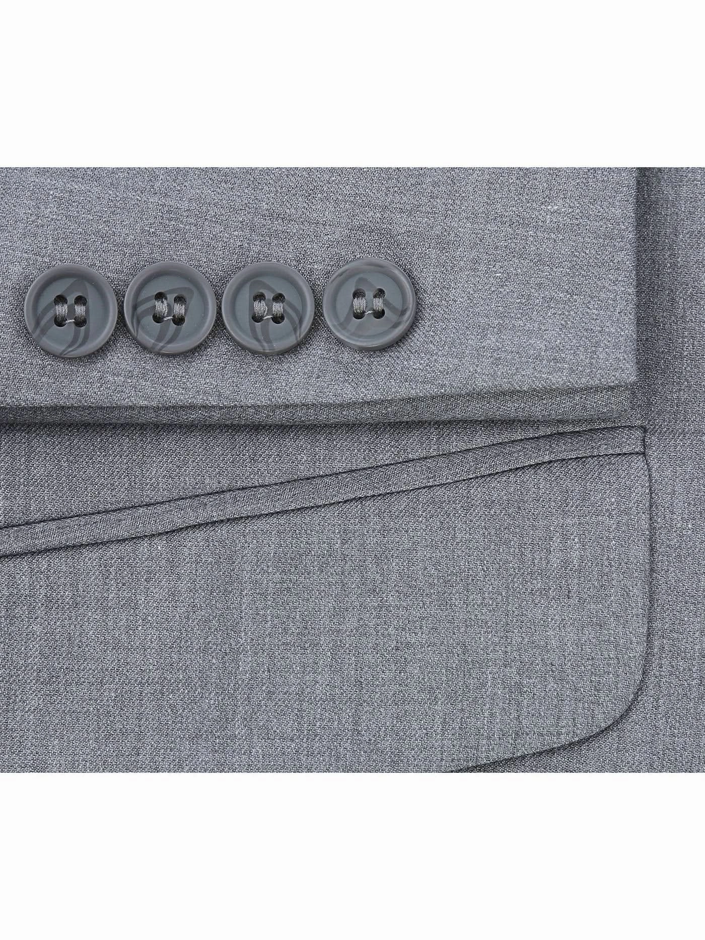 Men's Big & Tall 2-Piece Single Breasted Notch Lapel Suit