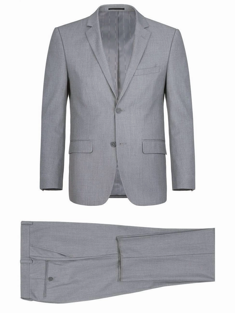 Men's Big & Tall 2-Piece Single Breasted Notch Lapel Suit