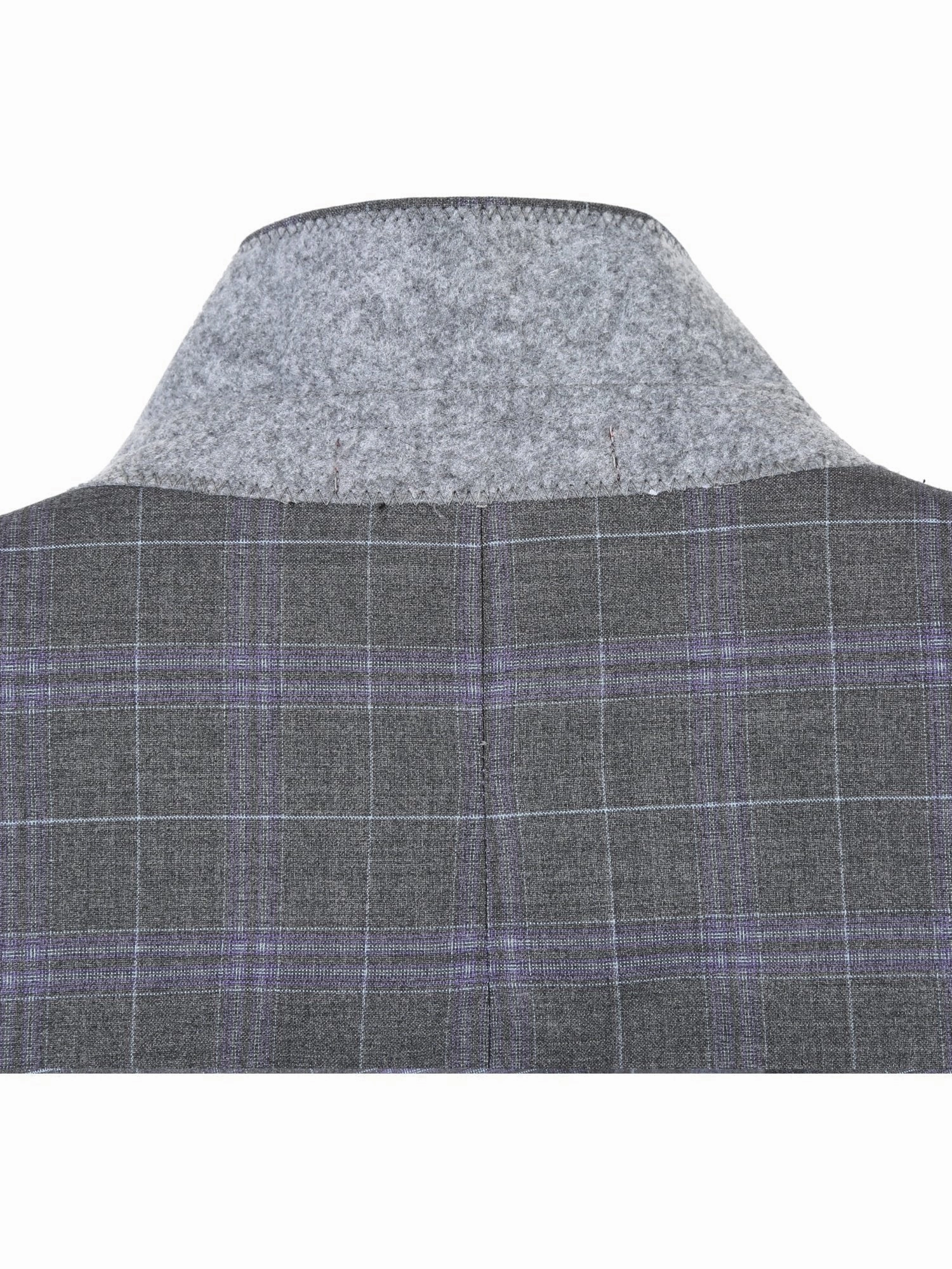 Men's Classic Fit Checked Suits