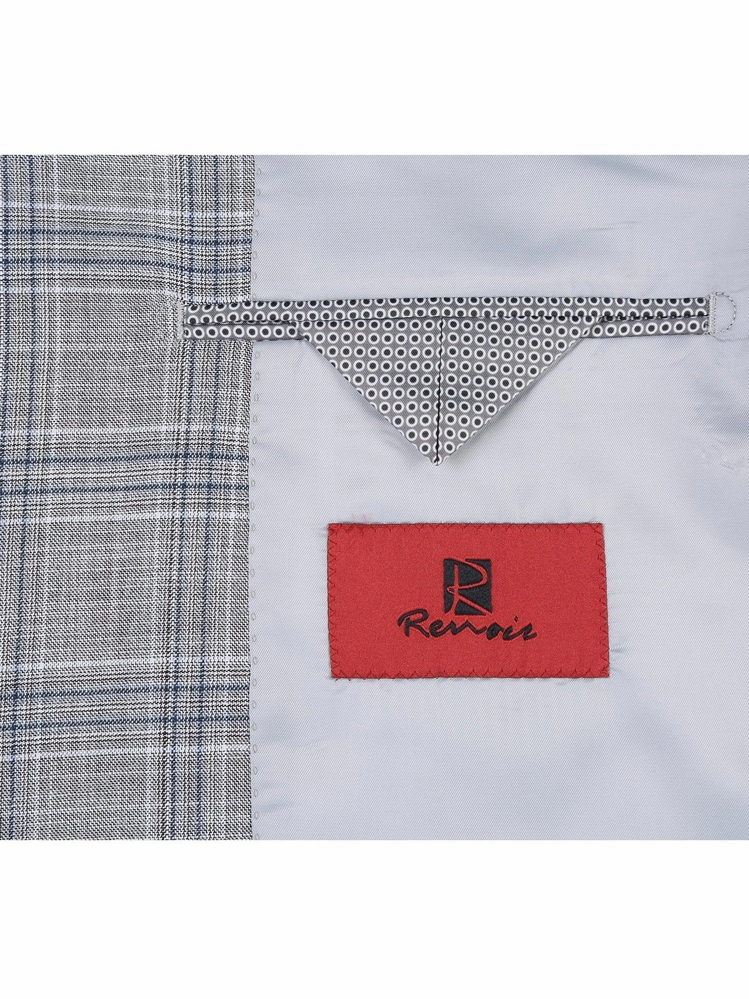 Men's Classic Fit Checked Suits