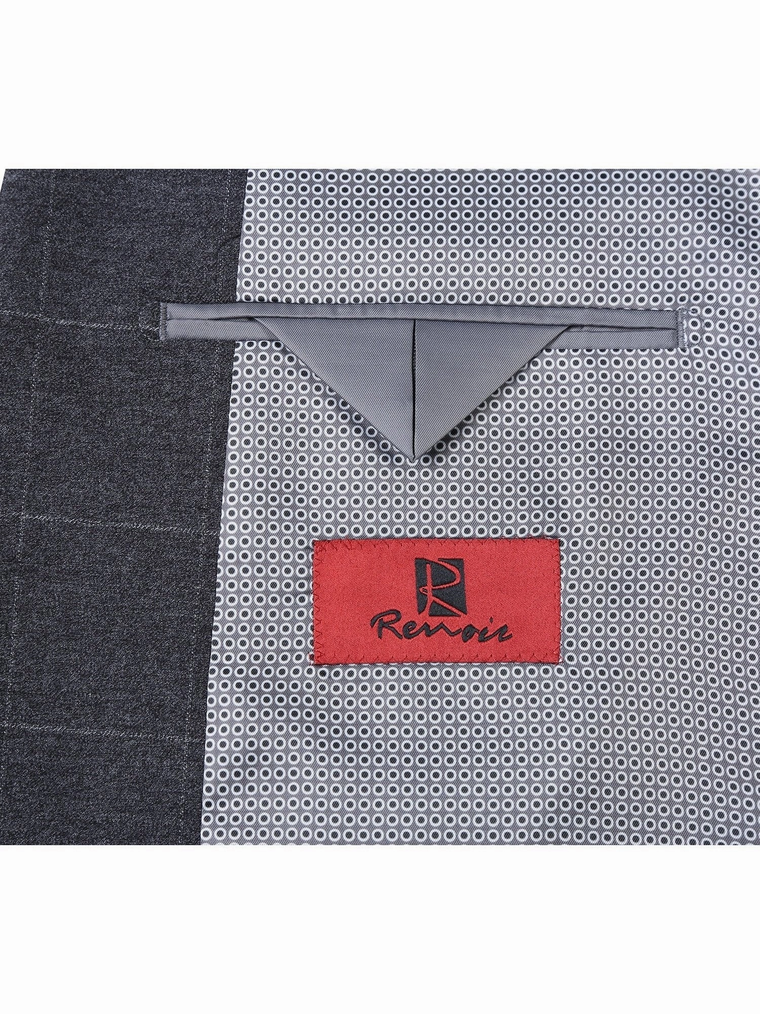 Men's Slim Fit Checked Suits