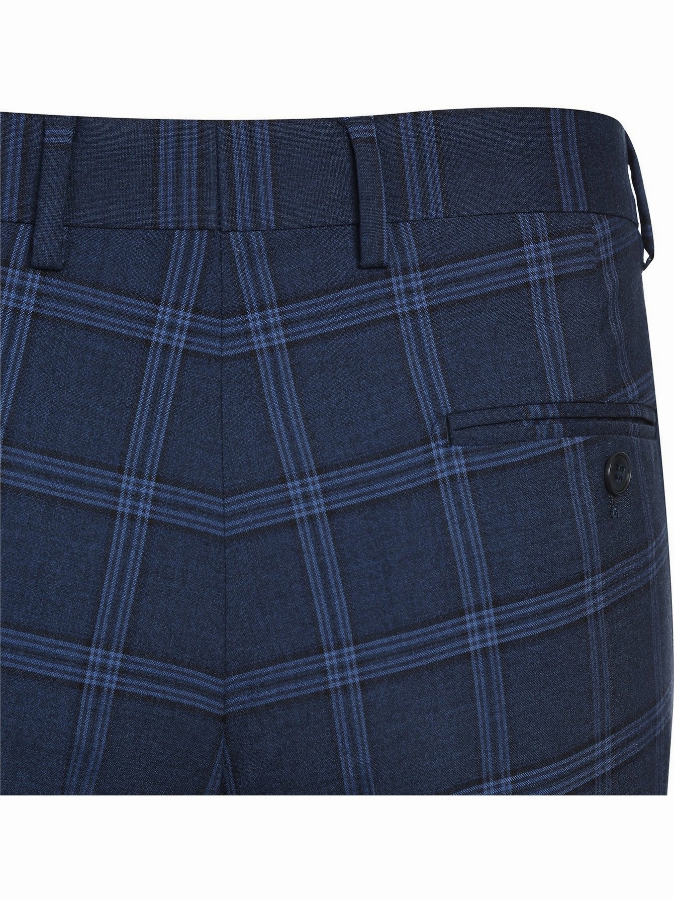 Men's Slim Fit Checked Suits