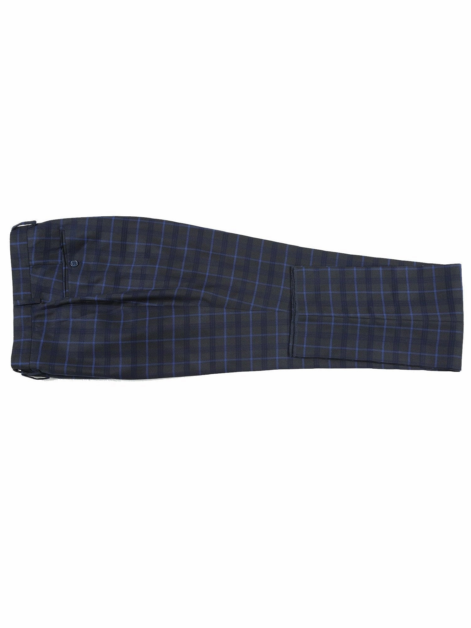 Men's Slim Fit Checked Suits