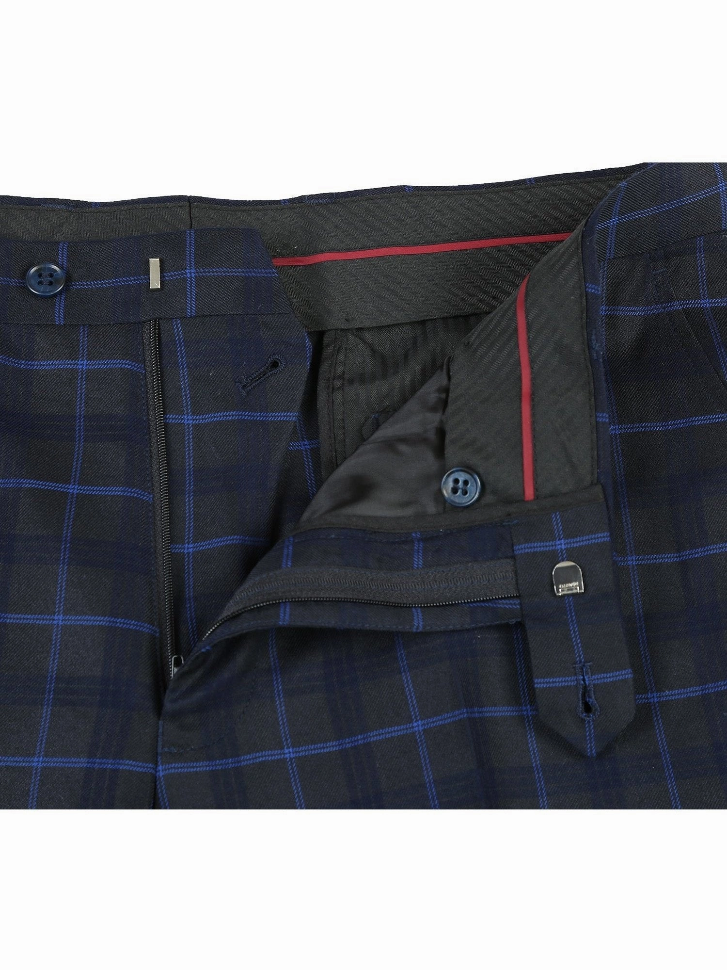 Men's Slim Fit Checked Suits