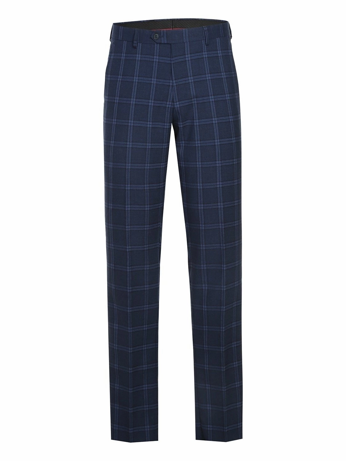 Men's Slim Fit Checked Suits