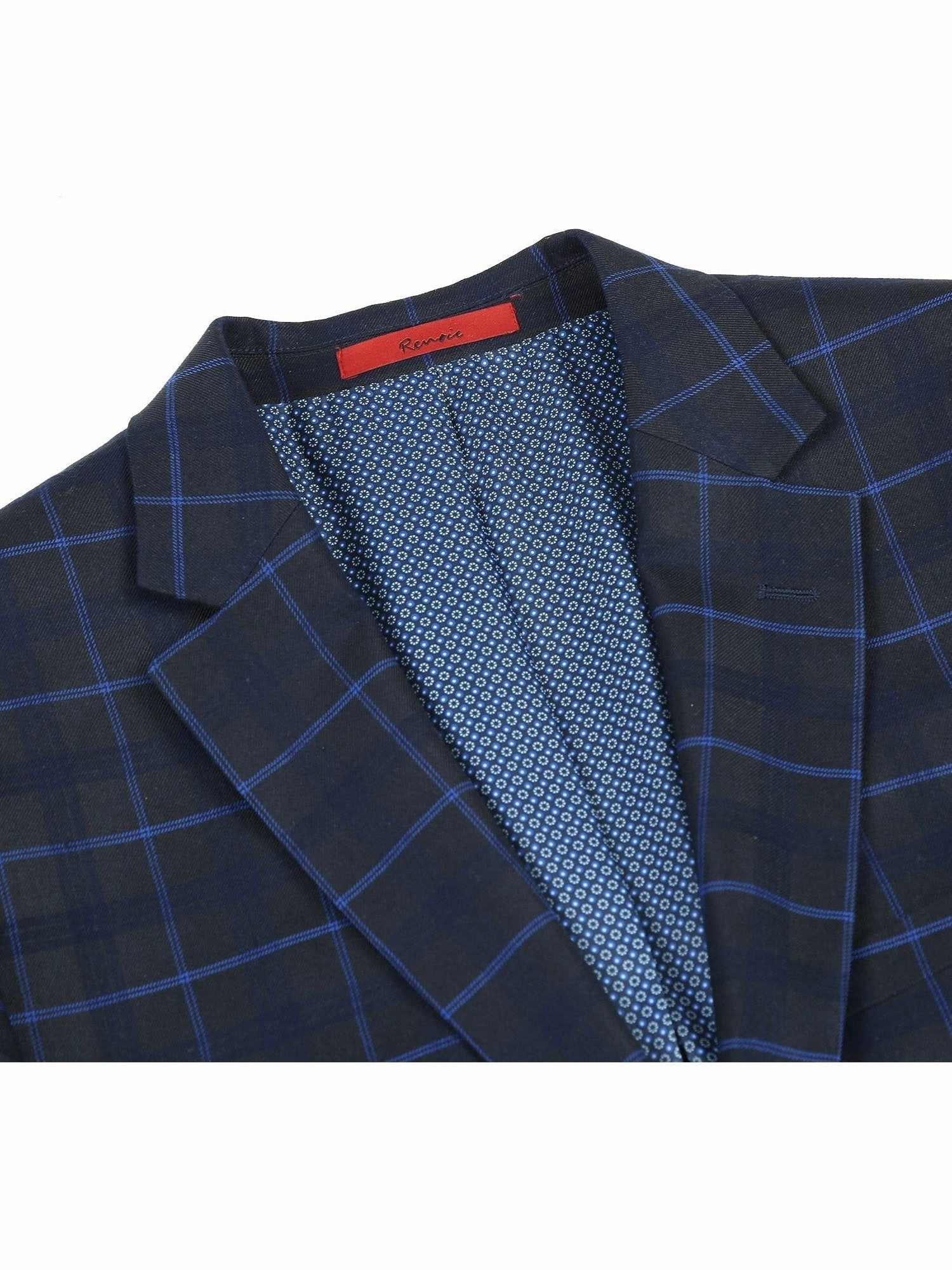 Men's Slim Fit Checked Suits