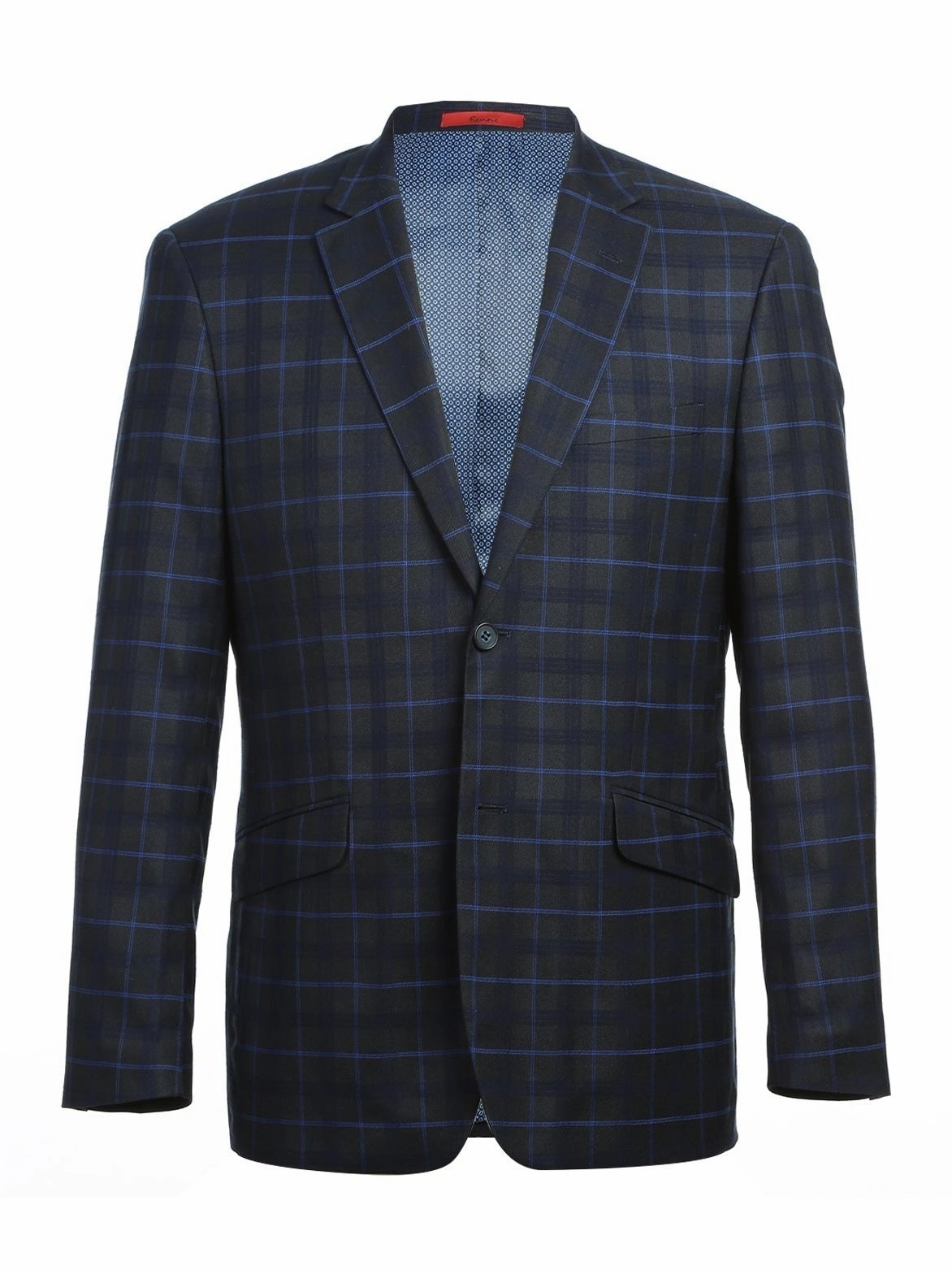 Men's Slim Fit Checked Suits