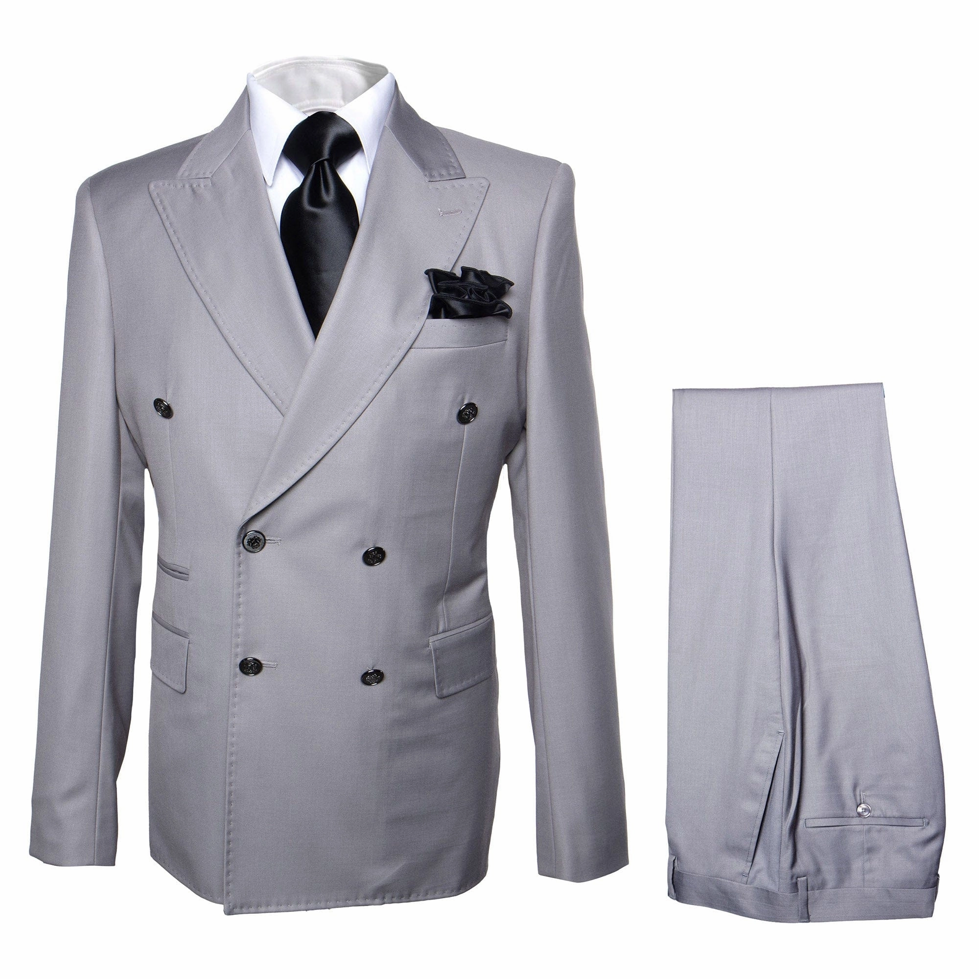 MILANO DOUBLE BREASTED/ROSSI MAN/SOLID