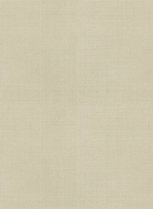 Napolean Light Beige Wool Suit