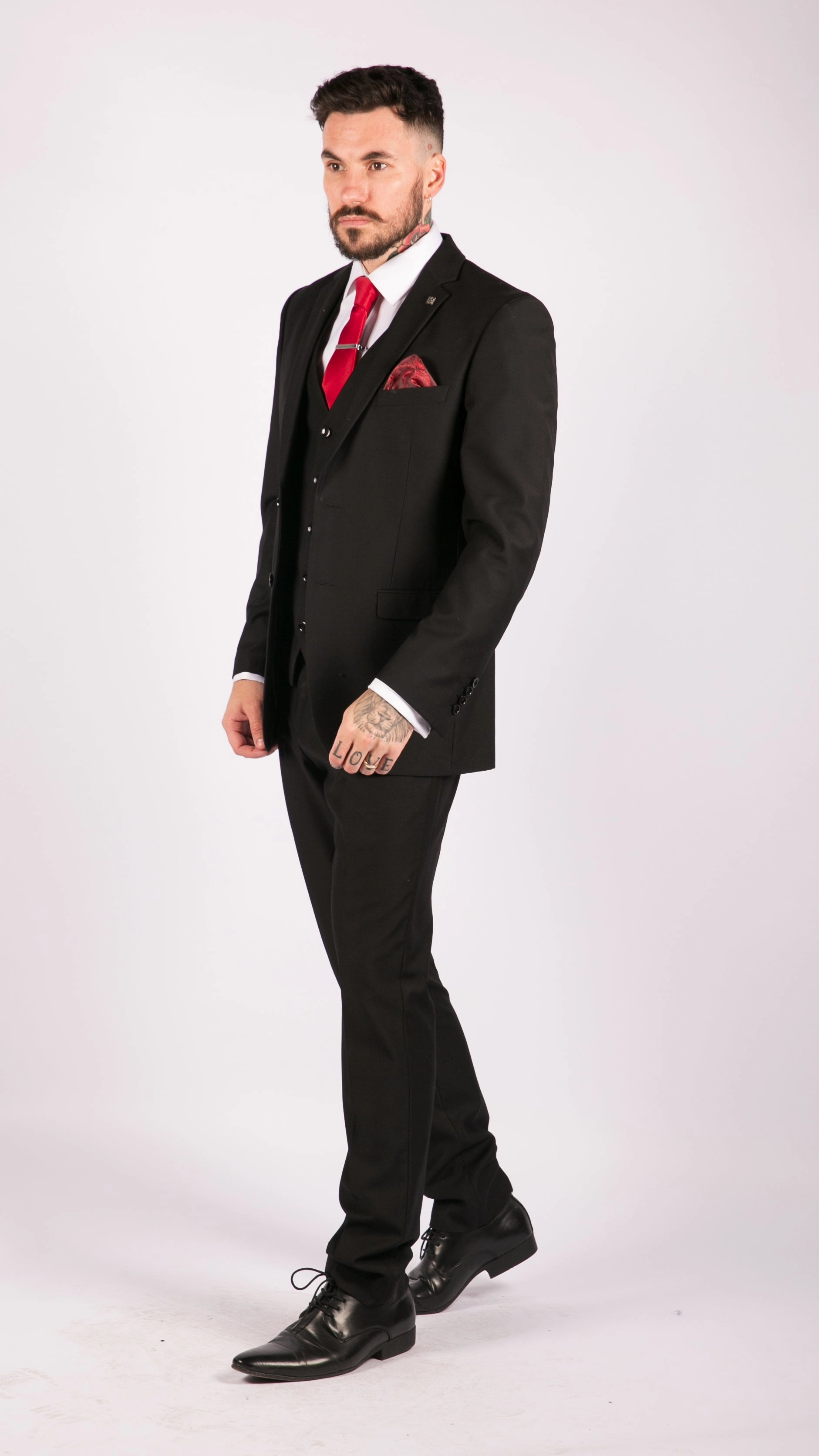 Parker 3 Piece Classic Tuxedo Suit