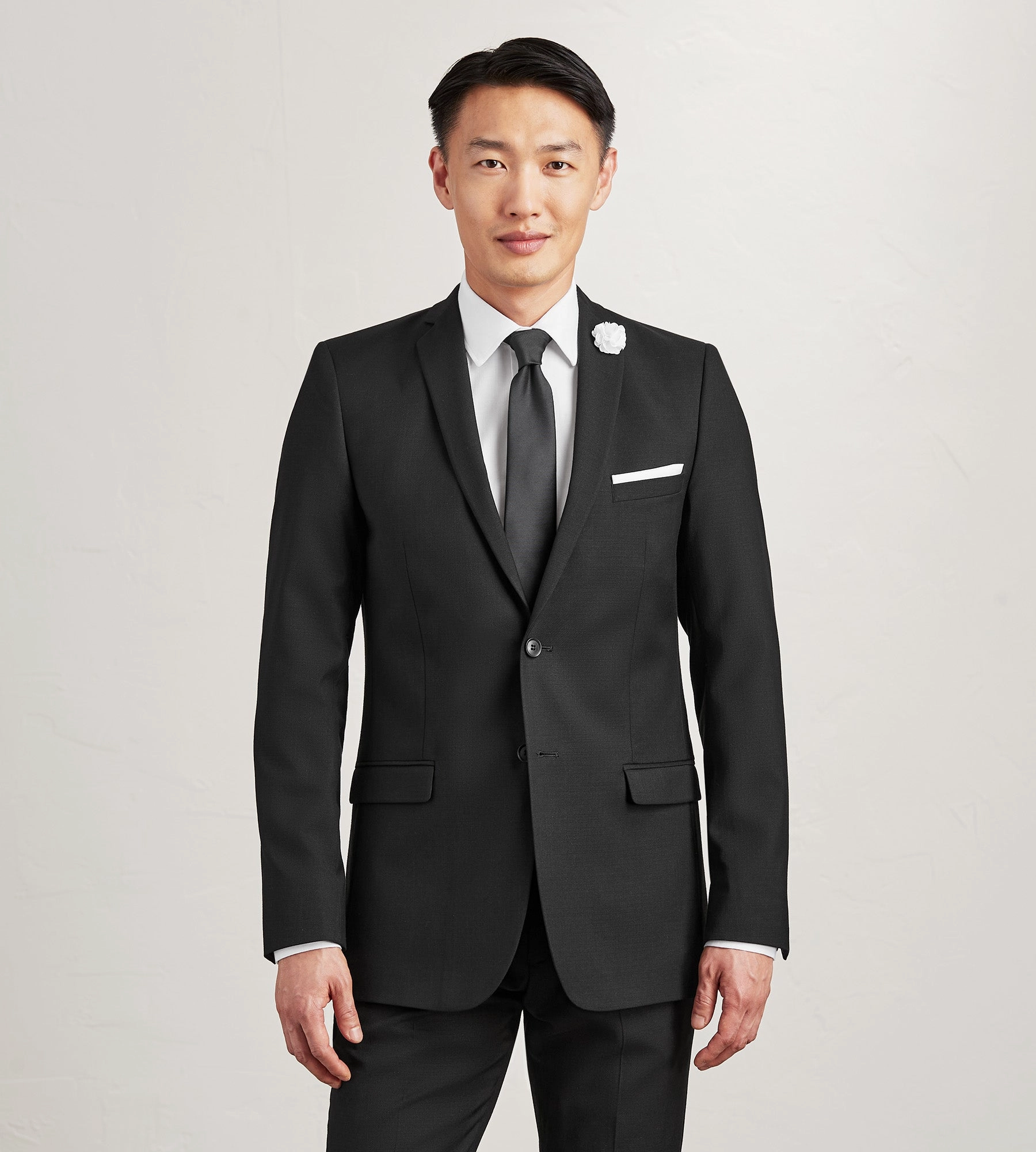 Slim Fit Solid Suit Jacket