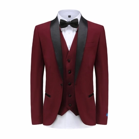 SLIM FIT TUXEDO/TX300/BURG