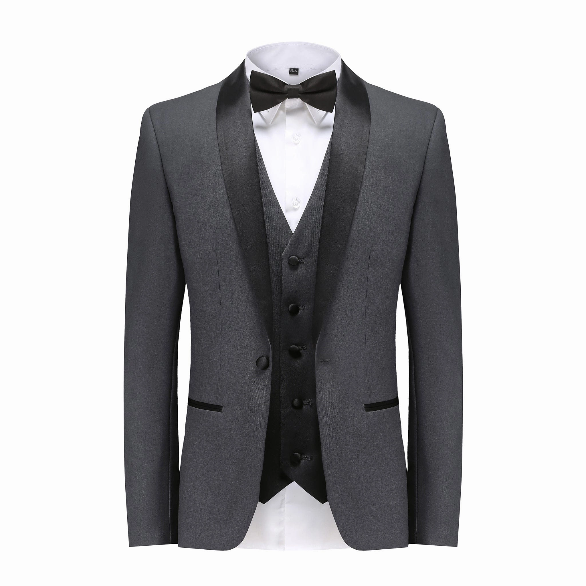 SLIM FIT TUXEDO/TX300/CHARCOAL