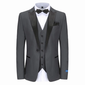 SLIM FIT TUXEDO/TX500/CHARCOAL