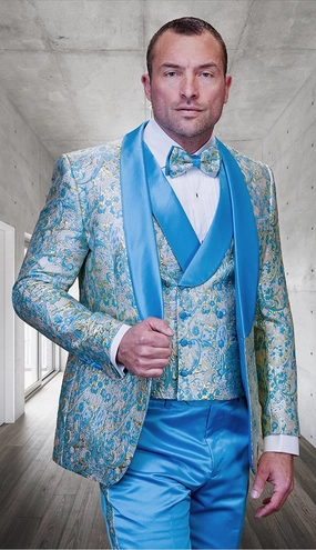 Statement  DELANO-2-TUR Mens Suit