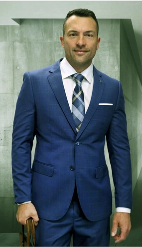Statement PRT-101-BL Mens Suit