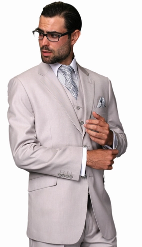 Statement  TZ-100-ASH Mens Suit