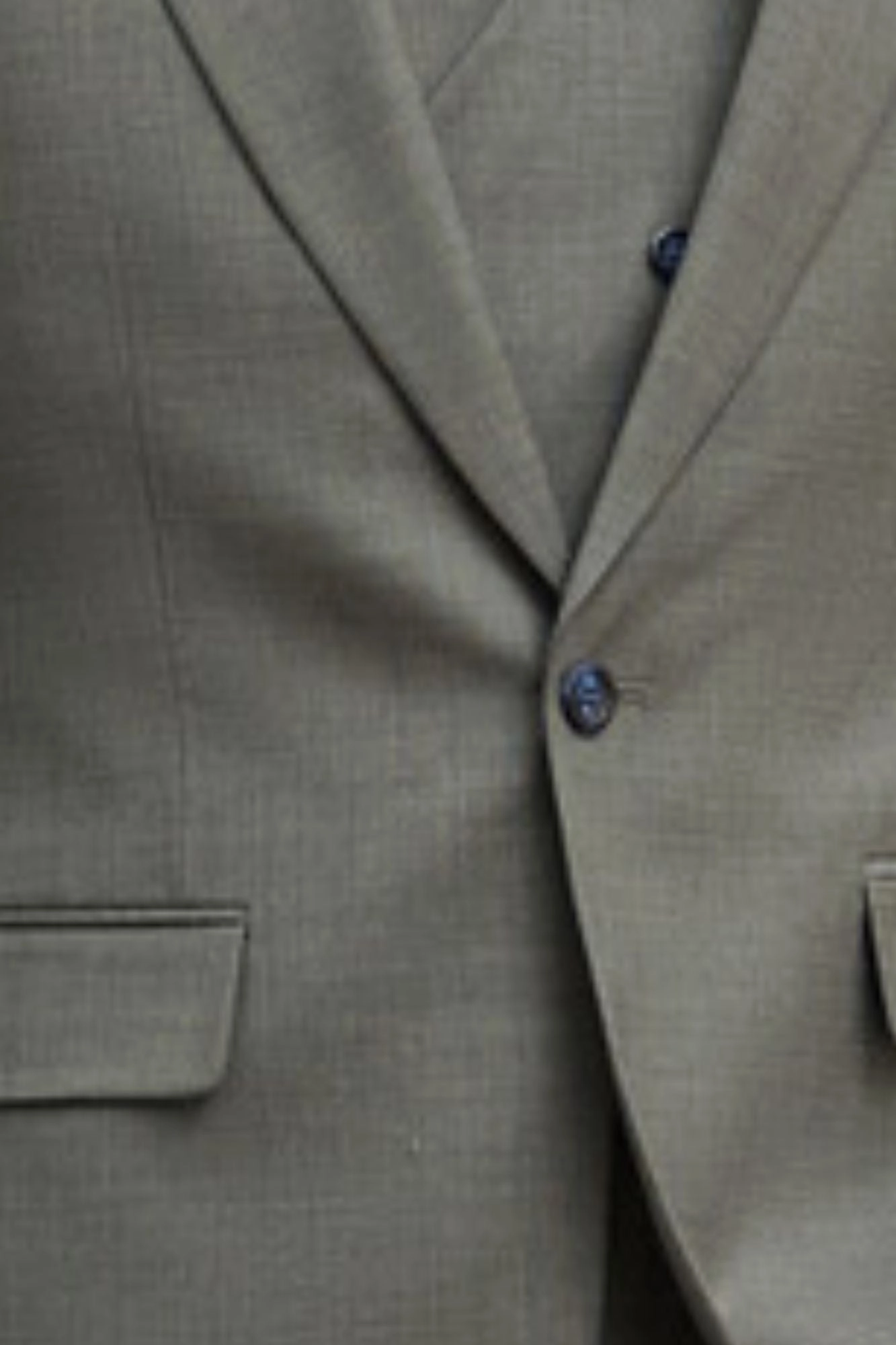 Sunseeker Collection: Men's Pinstripe 3 Piece Hybrid Fit Suit In Light Grey