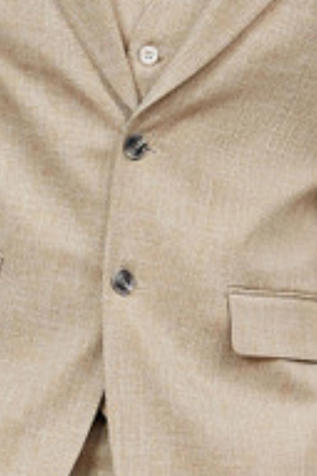 Tailorino Collection: Men's Solid Textured 3 Piece Hybrid Fit Suit In Tan