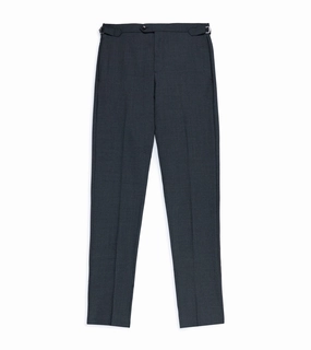 Trunk Walbrook Wool Fresco Suit Trousers: Grey