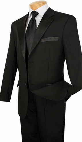Vinci T-2PP-BL Mens Tuxedo